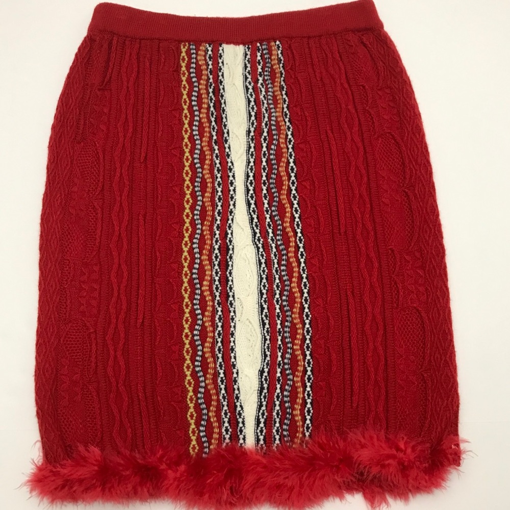 Coogi with fur skirt xxl